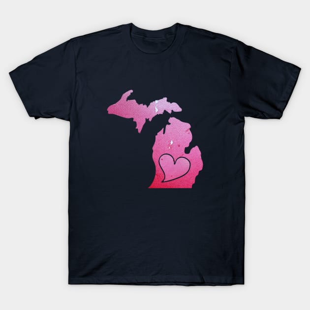 Michigander T-Shirt by bubbsnugg